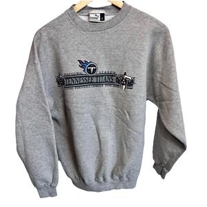 RARE Vintage Tennessee Titans Puma Pullover y2k Sweatshirt Men's Large